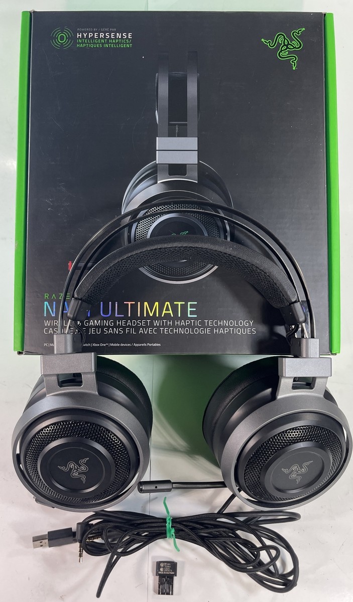 opmerking Manifestatie scheuren Razer Nari Ultimate Wireless PC Gaming Headset w/ Dongle USB Razer HyperSense 811659030856 | eBay opmerking Manifestatie scheuren Razer Nari Ultimate Wireless PC Gaming Headset w/ Dongle USB Razer HyperSense 811659030856 | eBay