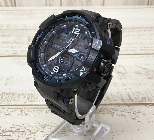 CASIO G-SHOCK GW-A1100FC-1AJF GRAVITYMASTER Radio Solar Black Watch