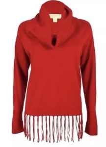 michael kors sweaters womens red