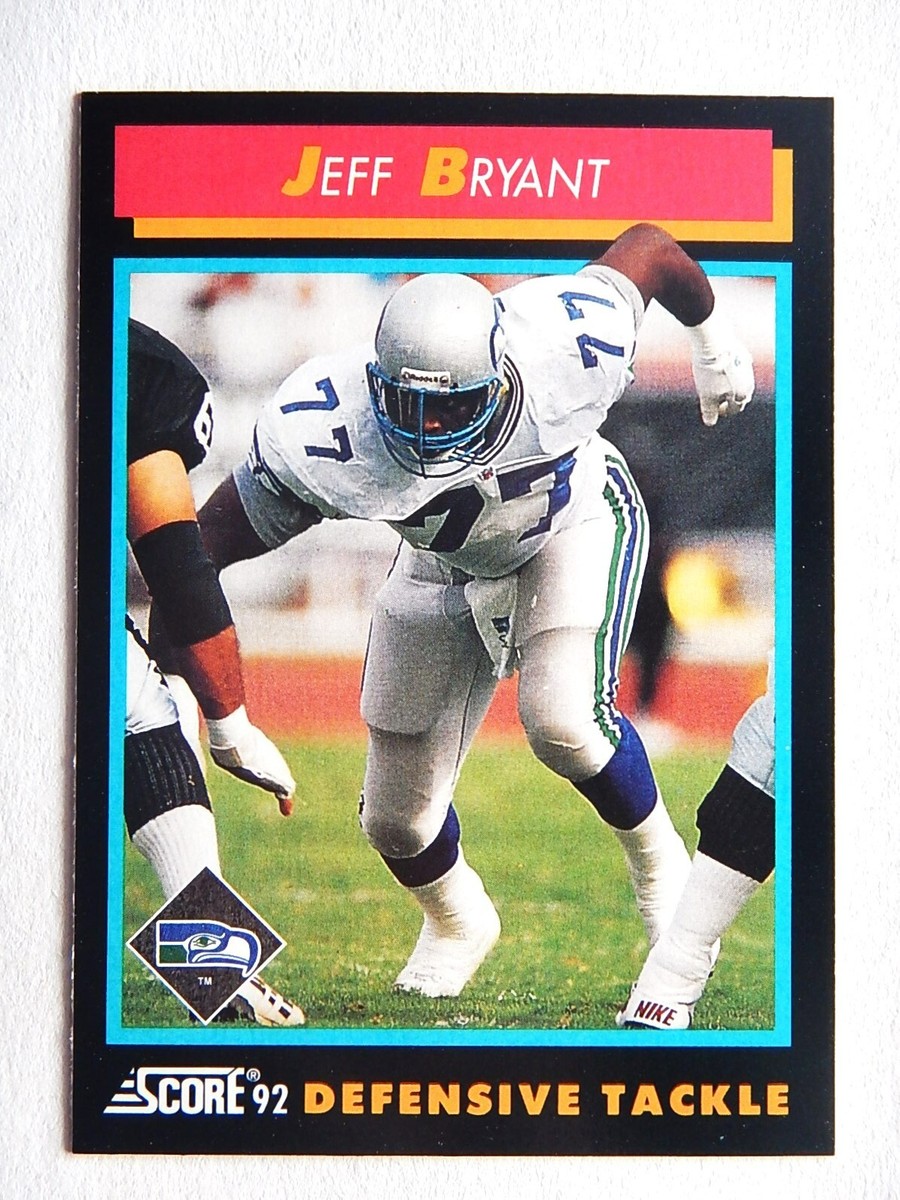 Jeff Bryant #381 Score 1992 Football Card (Seattle Seahawks) | eBay