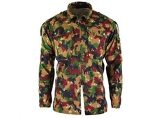 Swiss Army M83 Alpenflage camo Jacket size Medium 48  Grade 1 Free Int.Shipp