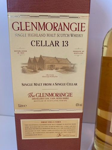 Bottle of whisky Glenmorangie, Cellar 13, 100cl, 43% - Bild 12 von 16