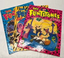 Flintstones Coloring & Activity Books Hanna Barbera Landolls 1994 Unused Lot 3