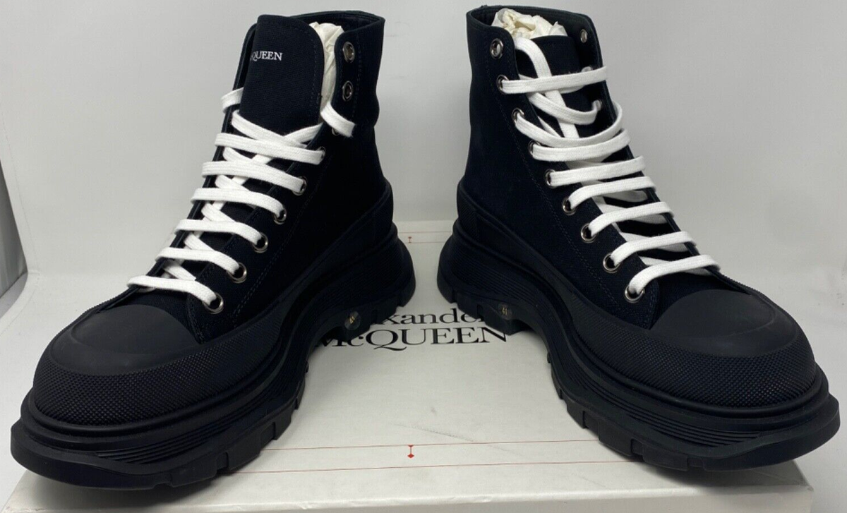 関税負担なし☆alexander mcqueen Tread Slick ブーツ Women's Tread Slick Boot in Black | Alexander McQueen US