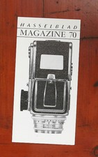 HASSELBLAD MAGAZINE 70 SALES BROCHURE/116225