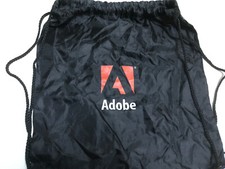 Vintage 90s Adobe Promotional Back Pack Bag