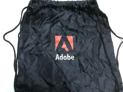 Vintage 90er Adobe Werbe Rucksack Tasche