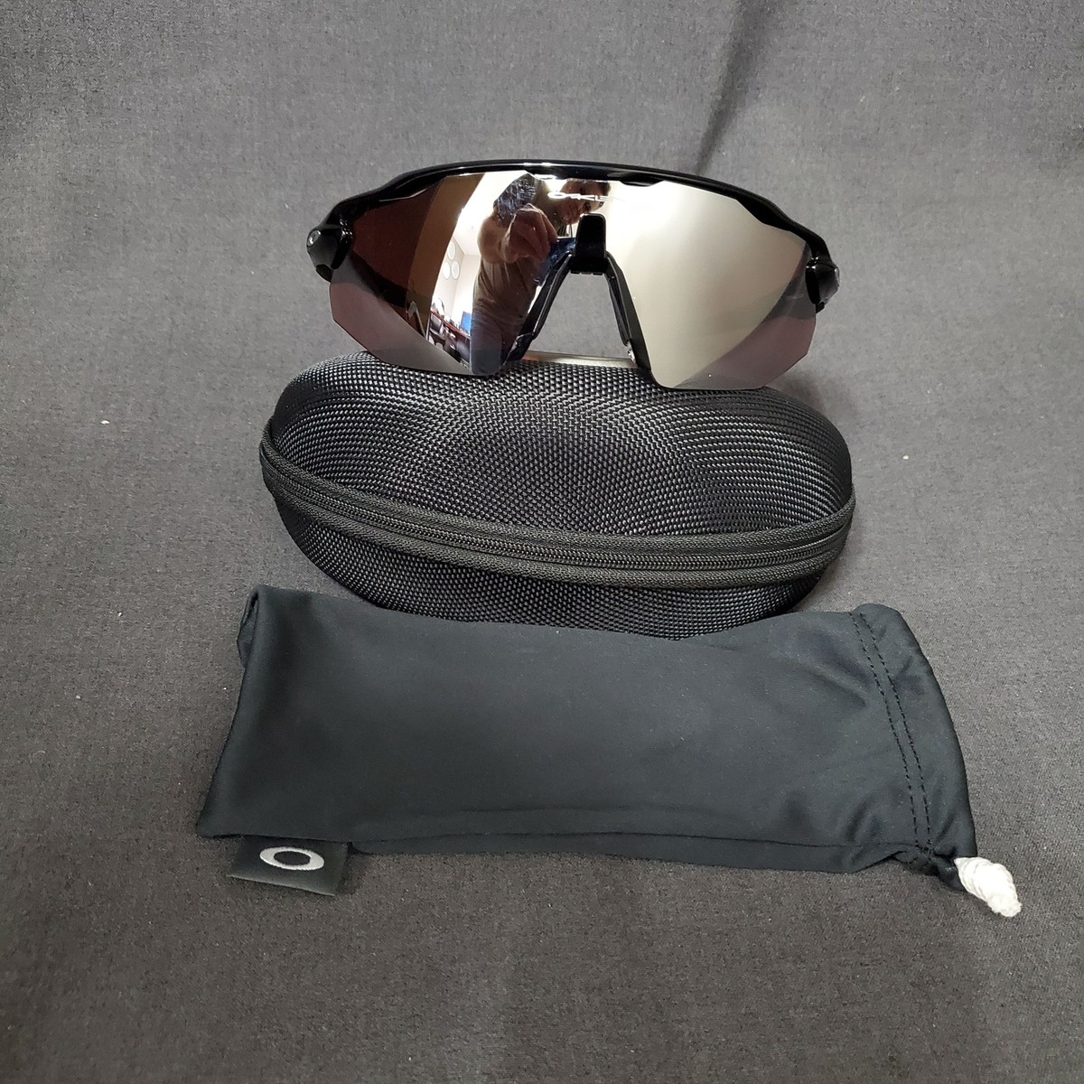 小物 Oakley Radar ev advancer Radar® EV Advancer Prizm Road Lenses, Polished Black Frame
