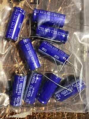 2pcs Nichicon VX 400V 15UF Axial electrolytic capacitor 13X32mm 85 