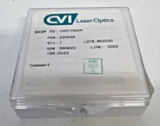 CVI LASER 105-0022 LOT: 863230 LENSE OPTICS