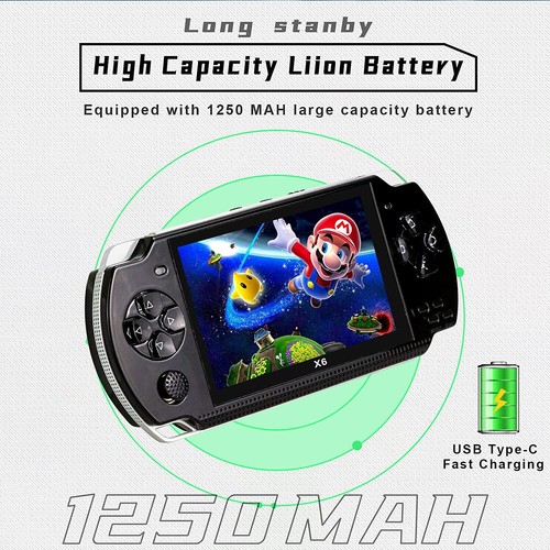 4.3 inch Handheld Game Console Support Multiple Simulators x6 Video Game Console - Picture 4 of 12