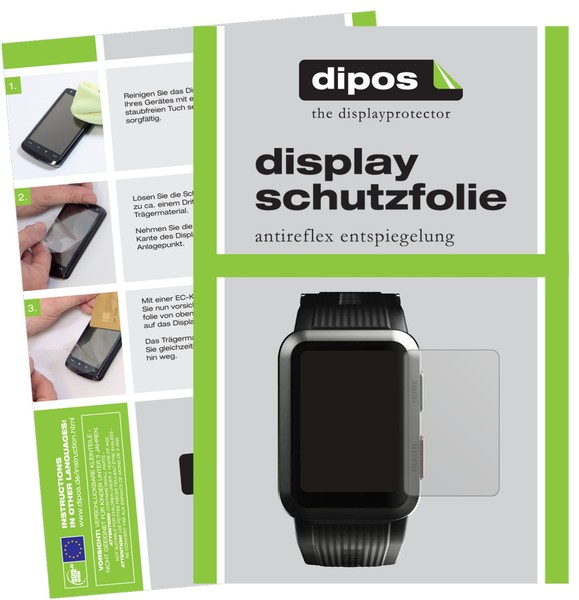 2X Schutzfolie FüR Huawei Watch D Matt Displayschutzfolie Folie Display Schutz-image