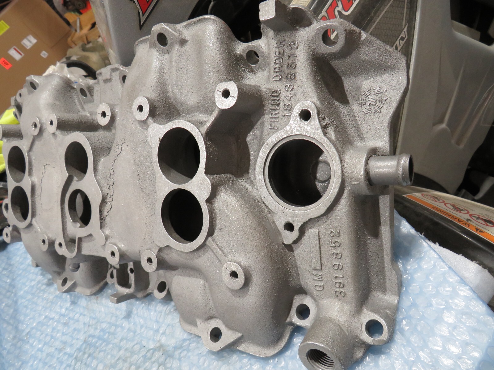 E 1968 Corvette Tri-Power Rect Port Intake Manifold L71/435HP GM ...