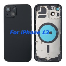 Rear Back Housing Cover Battery Door Frame Replacement For Apple iPhone 13 6.1"