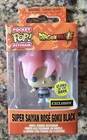 Funko Pocket Pop DRAGON BALL Z  SAIYAN ROSE GOKU BLACK GITD HOT TOPIC EXCLUSIVE