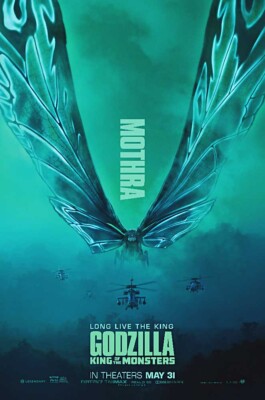 Godzilla King of the Monsters Movie Premium POSTER MADE IN USA