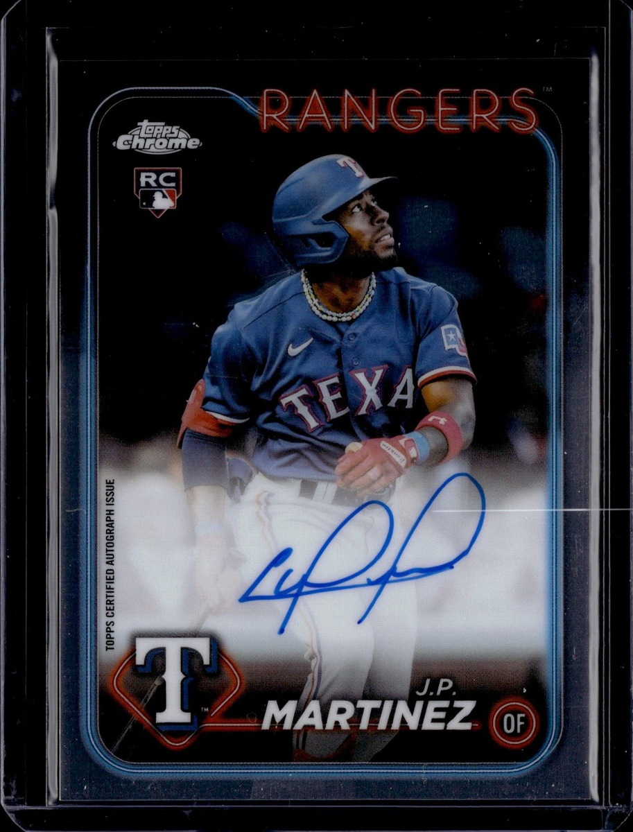 2024 Topps Chrome Rookie Autographs J.P. Martinez | eBay