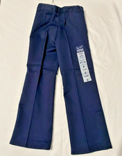French Toast Boys Uniform 2 Pair Size 6 School Navy Pants Slim 20 1/2" waist Flt
