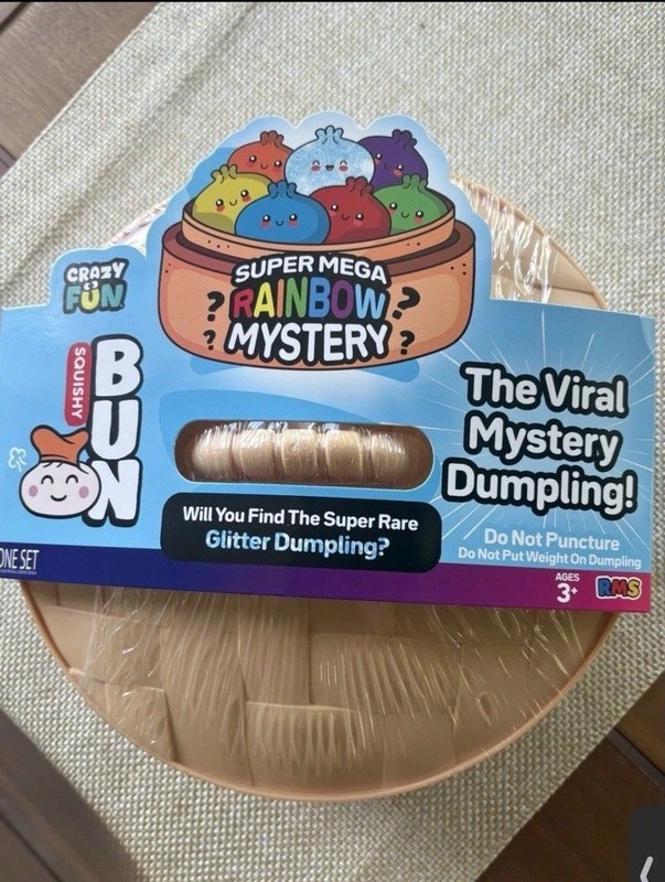 Super Mega Rainbow Mystery Dumpling Collectible Figure Blind Bag Toy