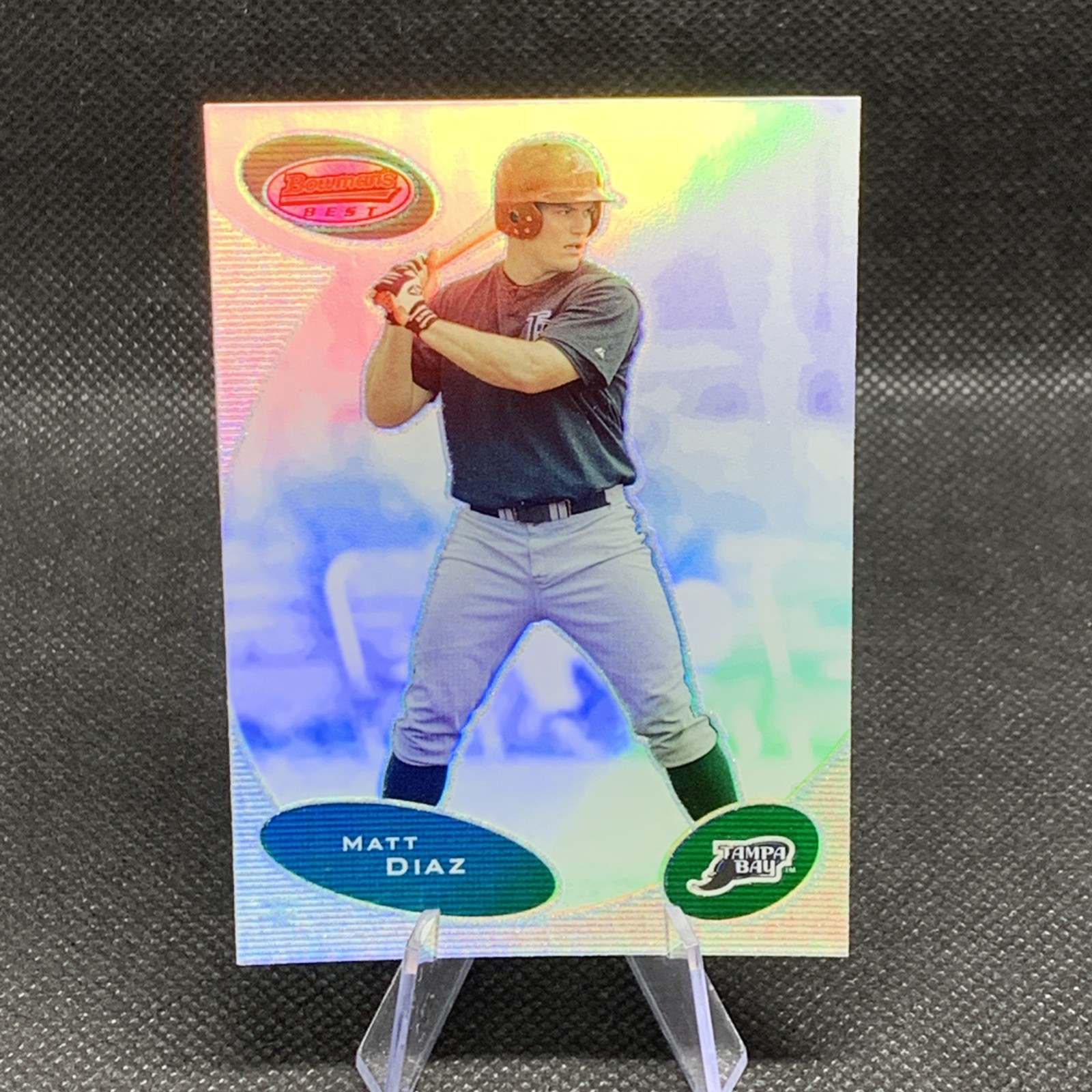 2003 Bowmans Best #BB-MD Matt Diaz Tampa Bay Devil Rays RC Rookie Atlanta Braves