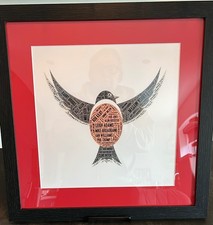 Swindon Robins Speedway Framed and Mounted Digital Art Print of all riders