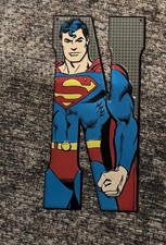 Superman Tin Letter N