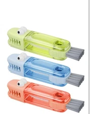 Silicone 3in1 Cup Lid Gap Cleaner Multifunctional Bottle Cleaning Brush 3 Pack