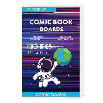 100 Comic Book Boards, Current Size Comic Book Boards, Acid-Backing Board,Thi...