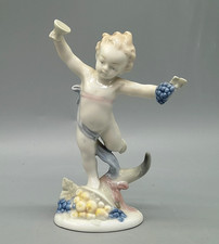 Metzler & Ortloff Figur Herbst Vier Jahreszeiten 13 cm Porzellan sehr gut