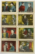The Lone Ranger 1950 Ed-U-Cards - Lot of 8