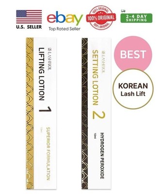 Lashnol Korean Lash Lift Kit - Cysteamine Eyelash Perm Lotion - Tube 10ml
