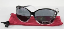 Forecast Kita Sunglasses Black Fade with Gray Lens New 