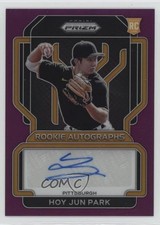 2022 Panini Prizm Rookie Purple 3/50 Hoy Park Jun #RA-HP Auto 2s2