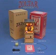 ZOLTAR NEW WAVE FORTUNE TELLING MACHINE 1/6 SCALE NEW SEALED IN BOX MINT
