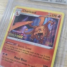 STAFF BGS 8.5 Charizard SWSH066 Vivid Voltage Prerelease Holo Promo Pokemon Card
