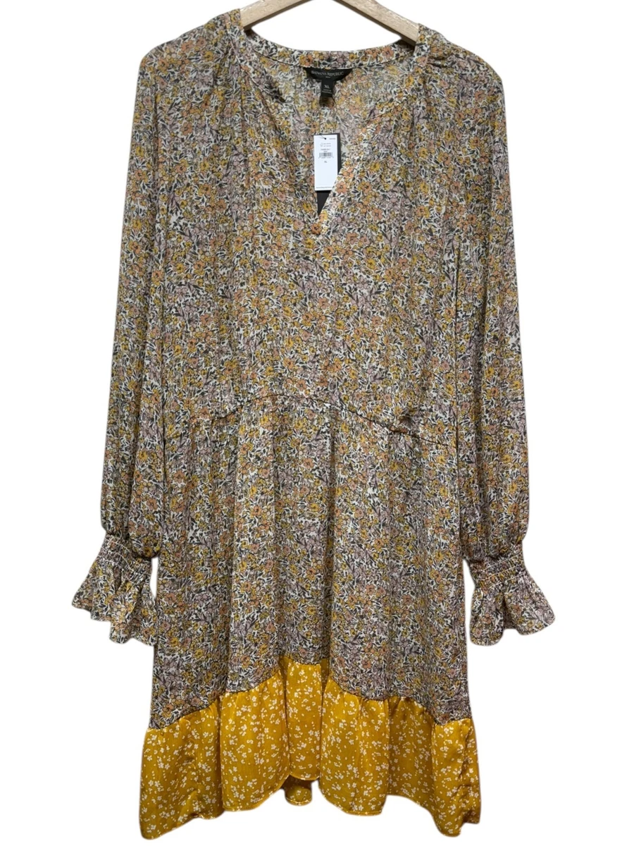 Banana Republic Long Sleeve Floral Dresses for Women for sale | eBay