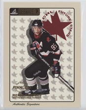 1997-98 Pinnacle Beehive Signatures Pierre Dagenais #74 Rookie Auto RC ha8
