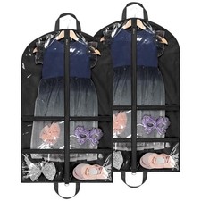 Clear Garment Bags for Dance Costumes 40 inch Dance Garment Bags for Dancers ...