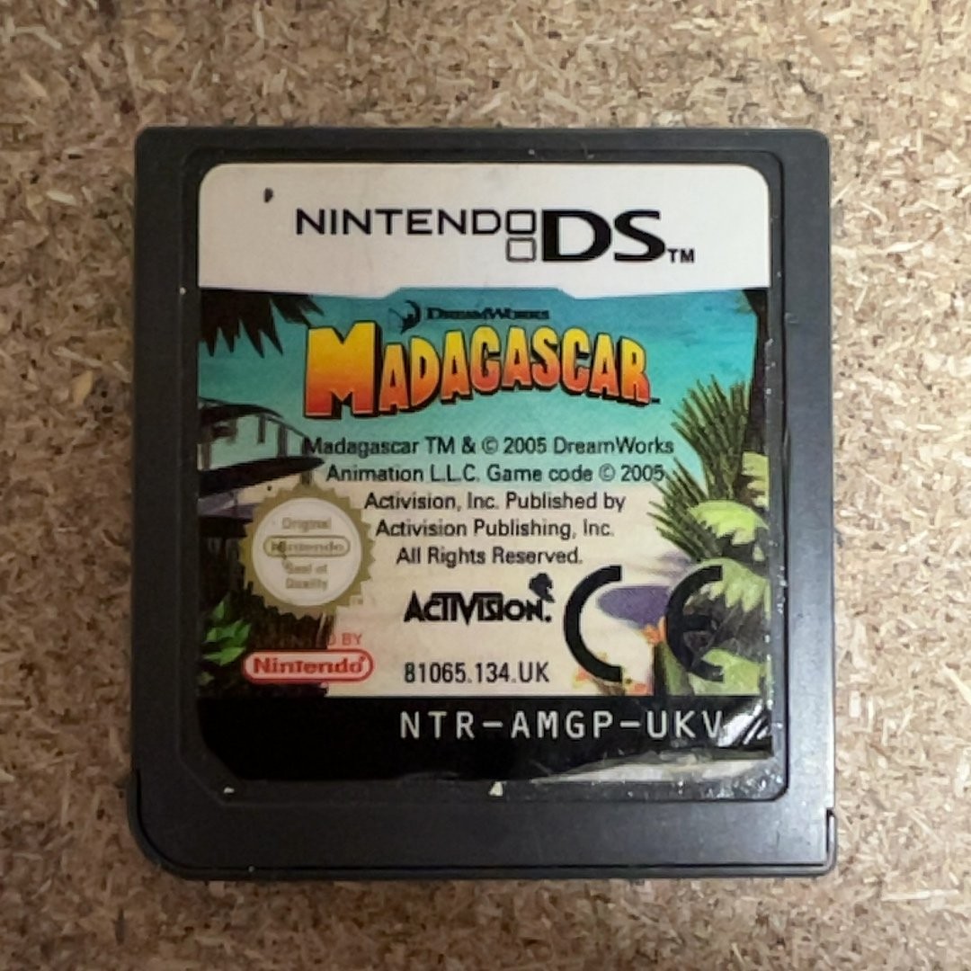 DreamWorks® Madagascar (Nintendo DS) [Loose B-Grade Cartridge, Tested]