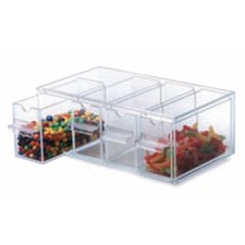 Dispense-Rite DispenseRite TD4 4 Section Topping Dispenser