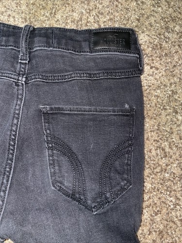 Hollister Damen Jeans 3R 26/30 Super Skinny Classic Stretch Schwarz - Bild 9 von 10