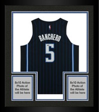 Framed Paolo Banchero Autographed Magic Nike Icons Authentic 2022-2023 Jersey
