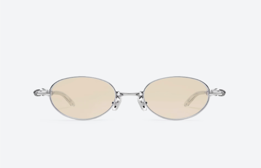 Gentle Monster Pocket Collection Pico 02 Oval sunglasses Silver