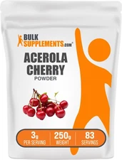 BulkSupplements Acerola Cherry Powder - 3g per Serving