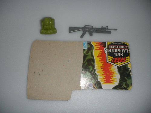 1986 Leatherneck v1 & File Card Vintage G.I. GI Joe Lot 3.75 ARAH *100% Complete - Picture 2 of 7