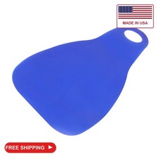 OHPHCALL Foldable Plastic Snow Sled with Handle Outdoor Sliding Board for Snow G