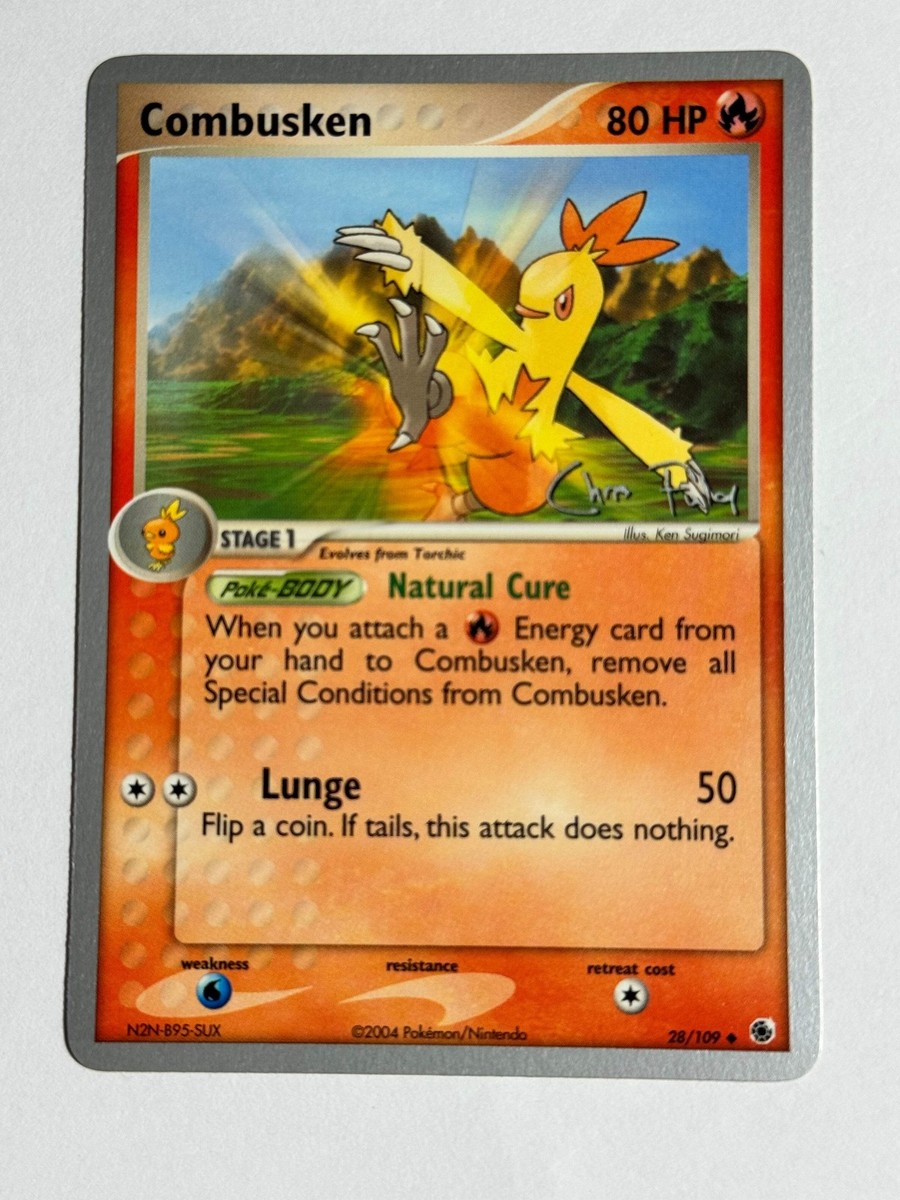 Pokemon 2004 World Championships (Chris Fulop) Blaziken Tech Deck