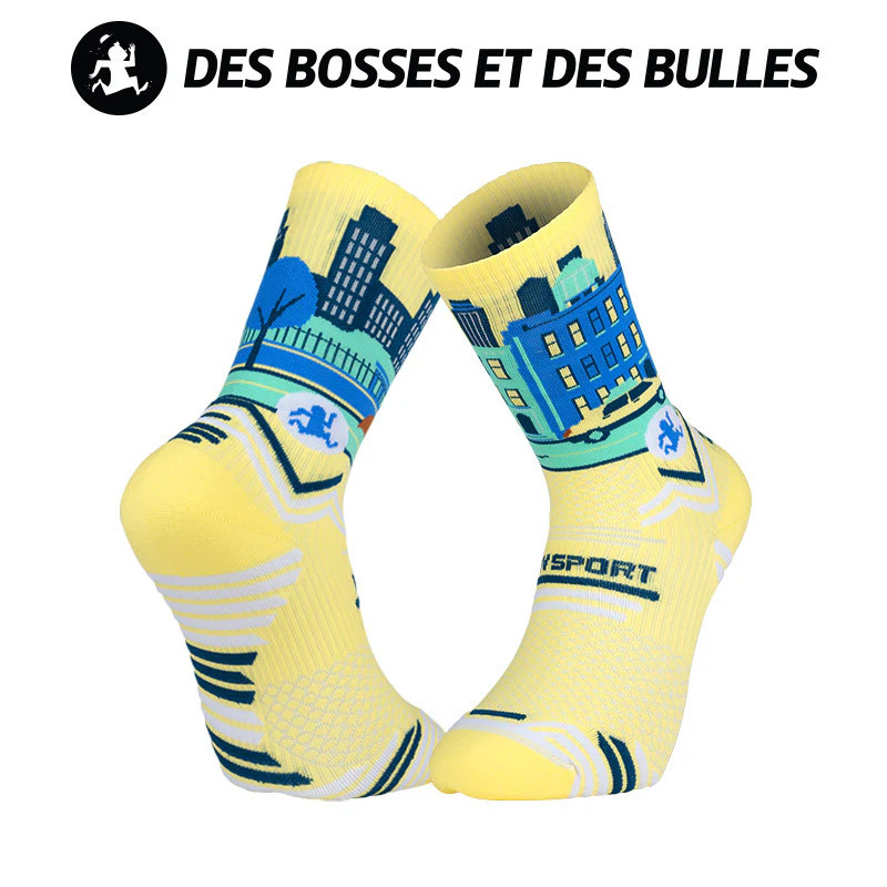 Chaussettes BV Sport DBDB New-york de trail performance pour running et marathon