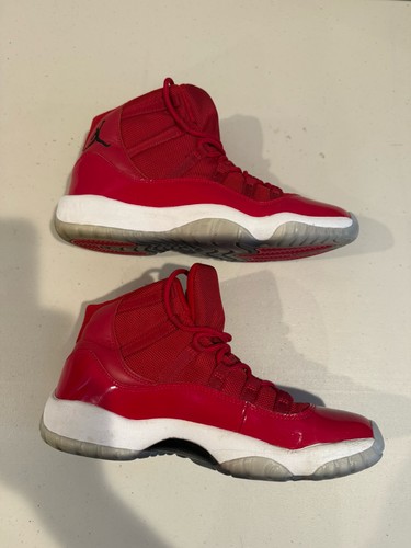 Nike Air Jordan 11 Retro GS Win Like 96 Red 378038-623 Size 7Y - Picture 8 of 18