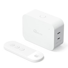2 in 1 Dimmer Plug with Remote, No Smart Features, Wireless Remote Control
